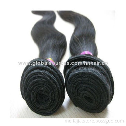 5A-grade Virgin Brazilian Hair Weft, Customized Styles are Accepted, Available in Various Colors